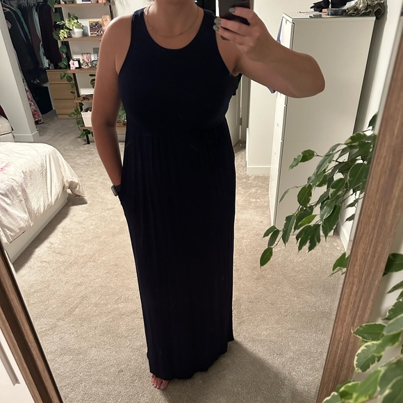 Navy Maxi dress - Picture 4 of 5